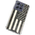 Black & White USA Flag Moto G 5G (2025) Clear Case